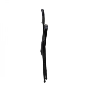 mobiliario-contract-silla smart plegable metal epoxi negro vinilo negro 5 5